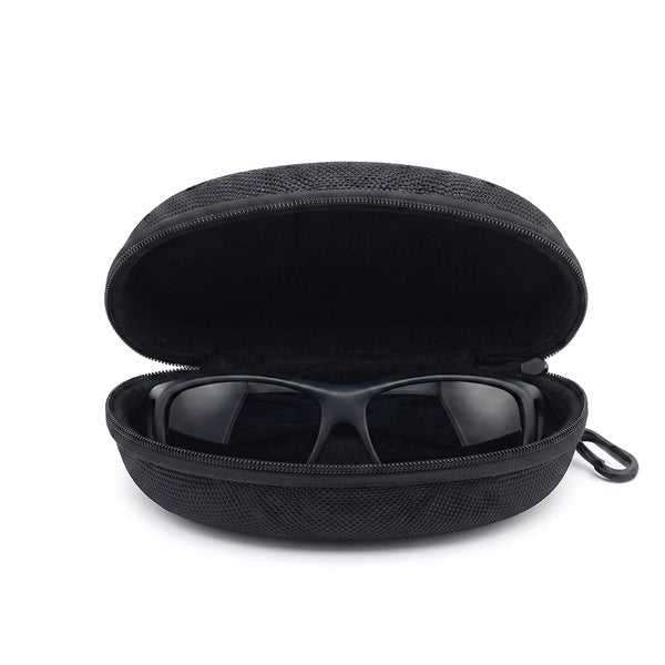 Gafas de protección Liroma dentro de la funda de almacenamiento incluida