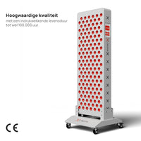 PrimeFORCE Advanced Gen5 (terapia de luz roja) – Ideal para uso doméstico – Chip doble - 64x23x6,5 cm