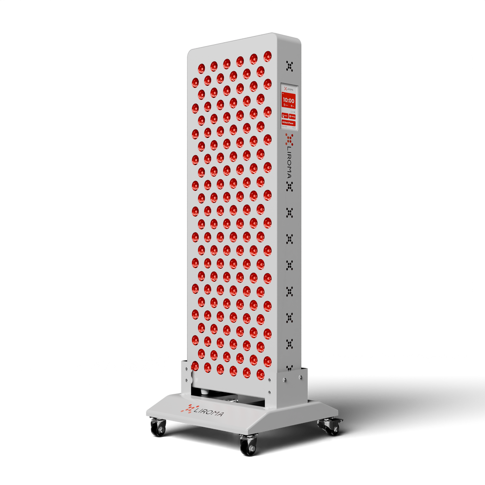 PrimeFORCE Advanced Gen5 (terapia de luz roja) – Ideal para usar en casa – Vida útil de hasta 100.000 horas – 64x23x7cm