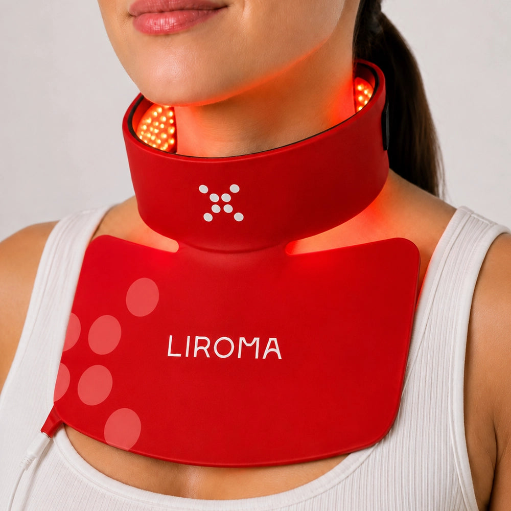 Mascarilla LED GLOW® - Fototerapia con infrarrojo cercano y luz roja