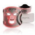 LIROMA GLOW® LED - Mascarilla Facial de Fototerapia con Infrarrojo y Luz Roja