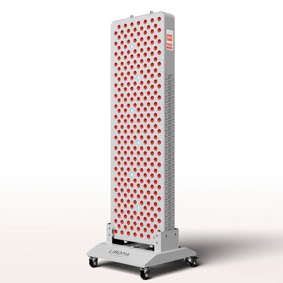 Liroma PrimeForce RL300 rood licht therapie paneel op vloerstandaard